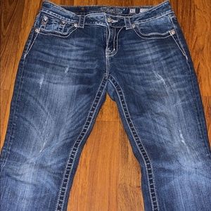 Miss me boot cut jeans JP5497B. Barely worn